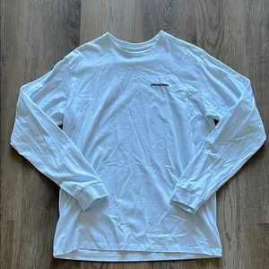 Patagonia Men's Classic White Long Sleeve Tee